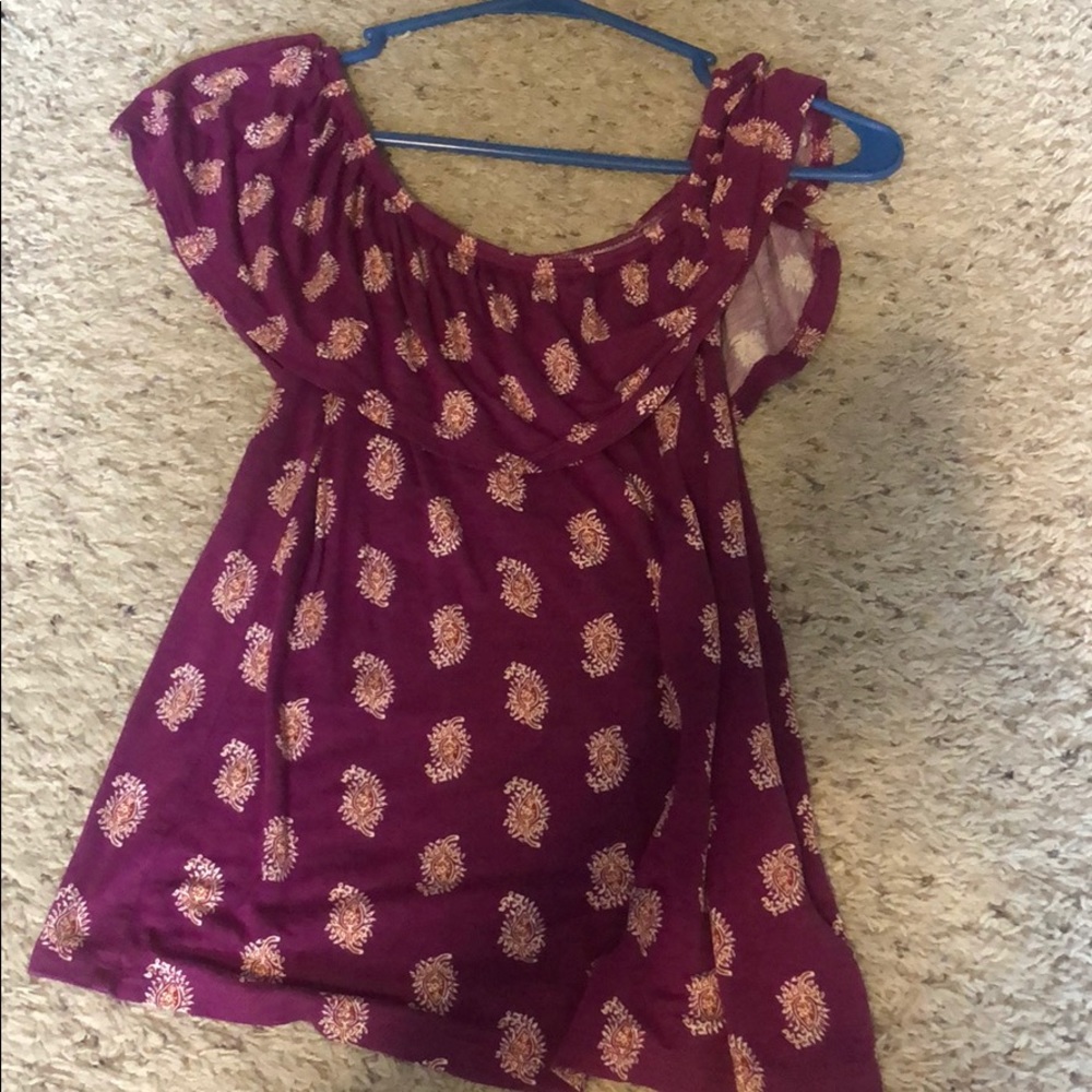 Purple shirt